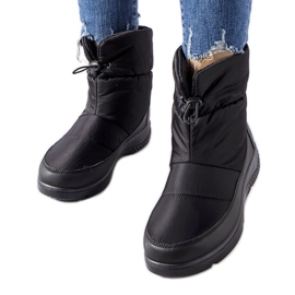 Noir tx5002 Bottes de neige noires