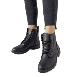 Inna Bottes Rosing isolées classiques noires le noir