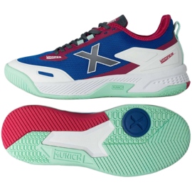 Chaussures de handball Munich Hooper Jr 1614002 blanc