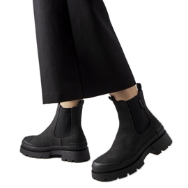 Bottines à enfiler noires Big Star MM274319 le noir Bottines à enfiler noires Big Star MM274319 le noir