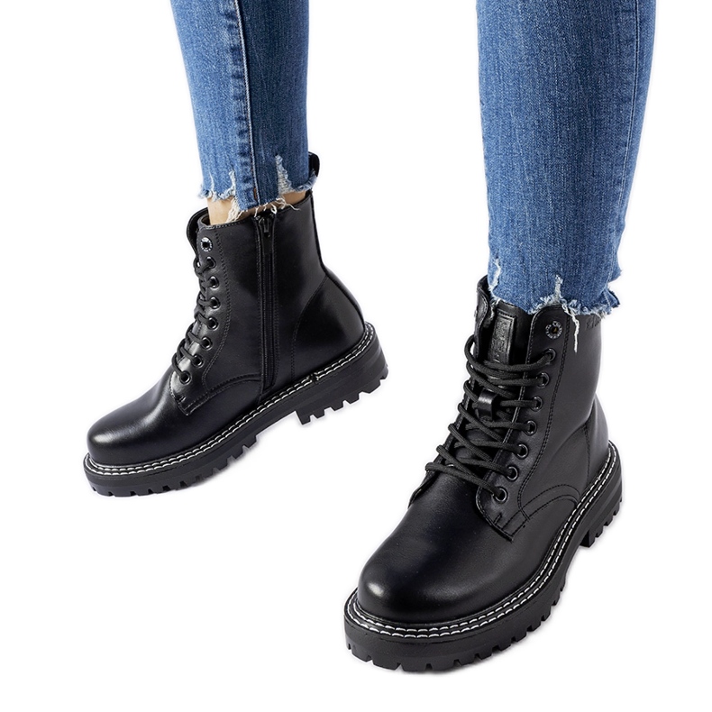 Bottes classiques noires Big Star KK274538 le noir