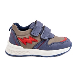 News Chaussures de Sport Velcro Enfant Bleu Hemmani