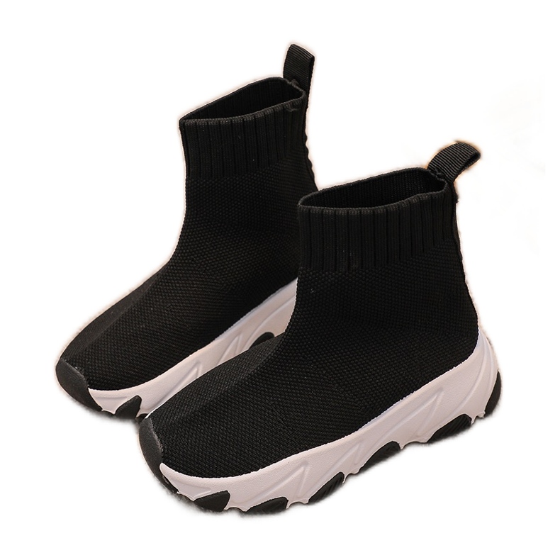 Chaussettes de sport pour enfants Chaussures Noir et Blanc Zaelin le noir Chaussettes de sport pour enfants Chaussures Noir et Blanc Zaelin le noir
