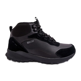 Chaussures de trekking isolées pour hommes noires Big Star MM174334