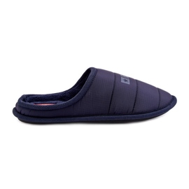 Pantoufles classiques bleu marine pour hommes Big Star KK174360 Pantoufles classiques bleu marine pour hommes Big Star KK174360