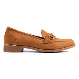 Lords femme Shelovet en daim camel brun