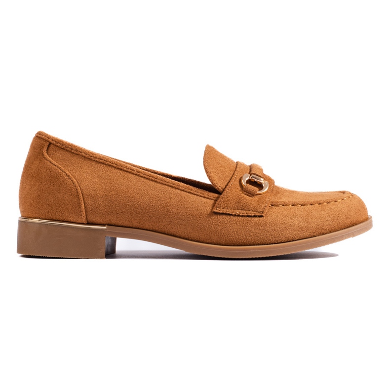 Lords femme Shelovet en daim camel brun