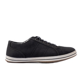 Inna Baskets Brianza élégantes noires pour hommes le noir Inna Baskets Brianza élégantes noires pour hommes le noir