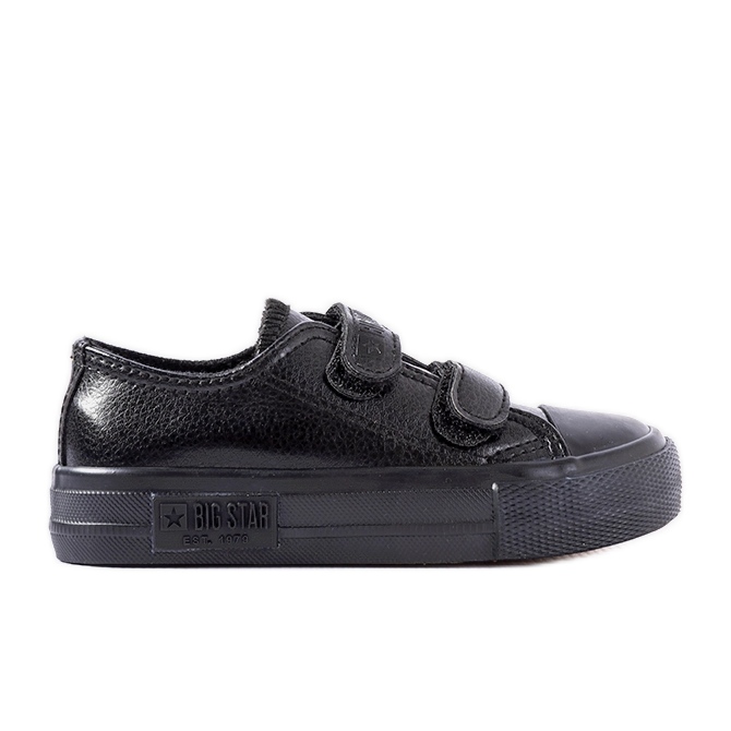 Baskets noires pour enfants Big Star KK374092 le noir Baskets noires pour enfants Big Star KK374092 le noir