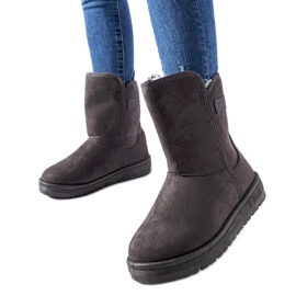 Bottes de neige grises Big Star KK274619 Bottes de neige grises Big Star KK274619