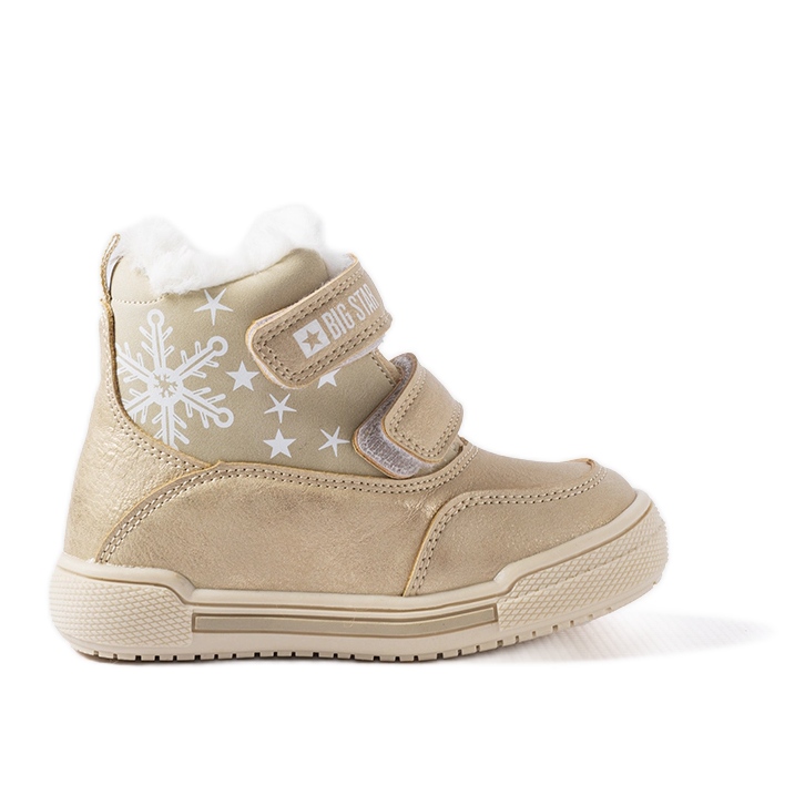 Bottes de neige pour enfants Big Star KK374189 beige