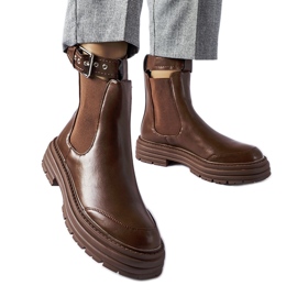 Bottes marron avec fermeture décorative de Jonesboro brun Bottes marron avec fermeture décorative de Jonesboro brun