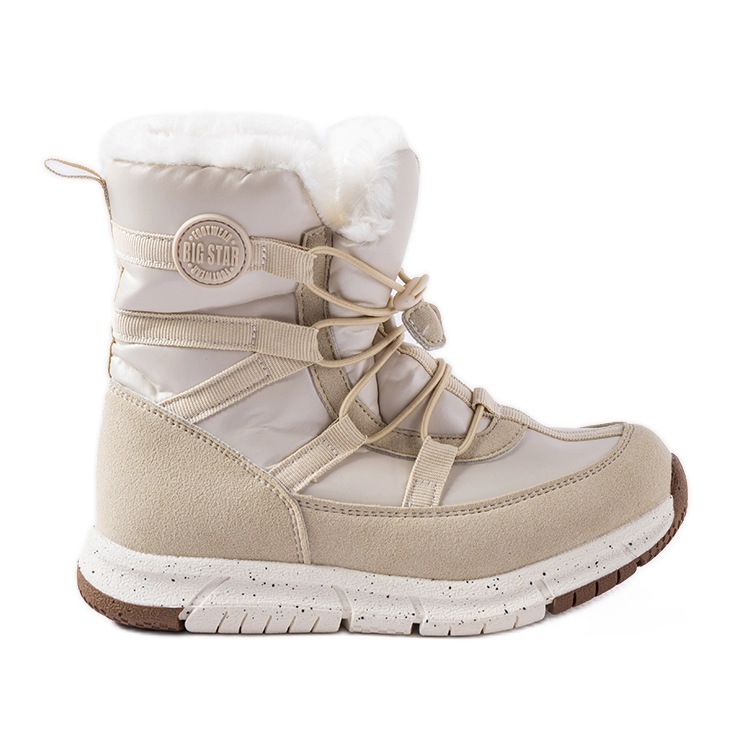 Bottes de neige beiges pour enfants Big Star KK374170