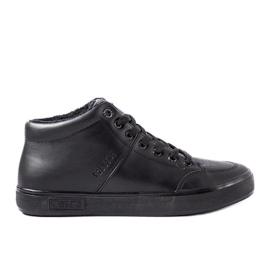 Chaussures isolées noires pour hommes Big star KK174348