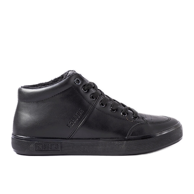 Chaussures isolées noires pour hommes Big star KK174348 le noir Chaussures isolées noires pour hommes Big star KK174348 le noir