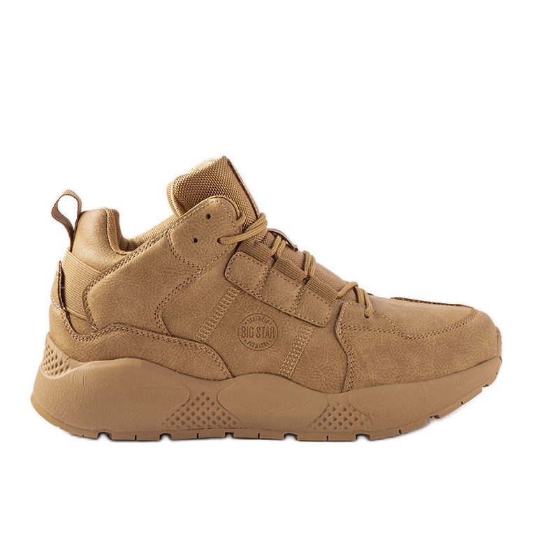 Baskets homme caramel Big Star KK174248 beige