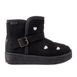 Bottes de neige noires pour enfants Big Star KK374243