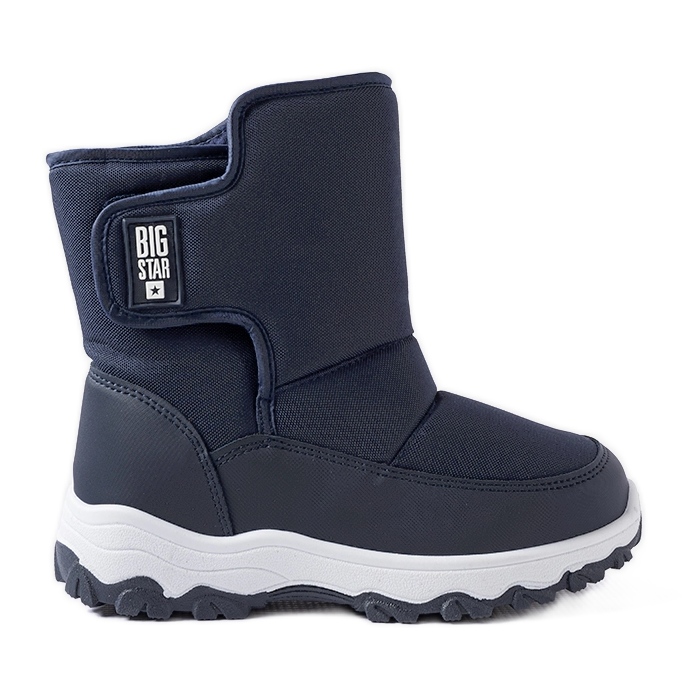 Bottes de neige enfant bleu marine Big Star MM374120