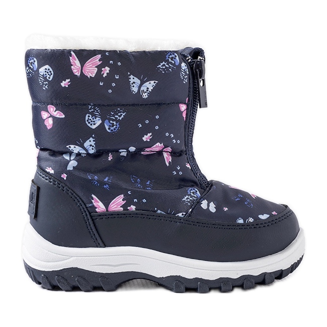 Big Star KK374236 bottes de neige papillon multicolore