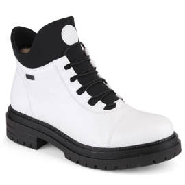 Bottes imperméables, confortables et isolées Rieker Tex W RKR563B blanc blanche