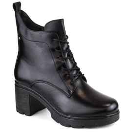 Bottines et plateforme isolées Potocki W WOL188 noir le noir