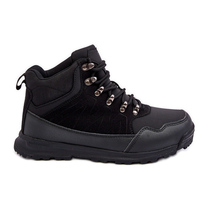Bottes de trekking isolées pour femmes noires Big Star MM274481 le noir