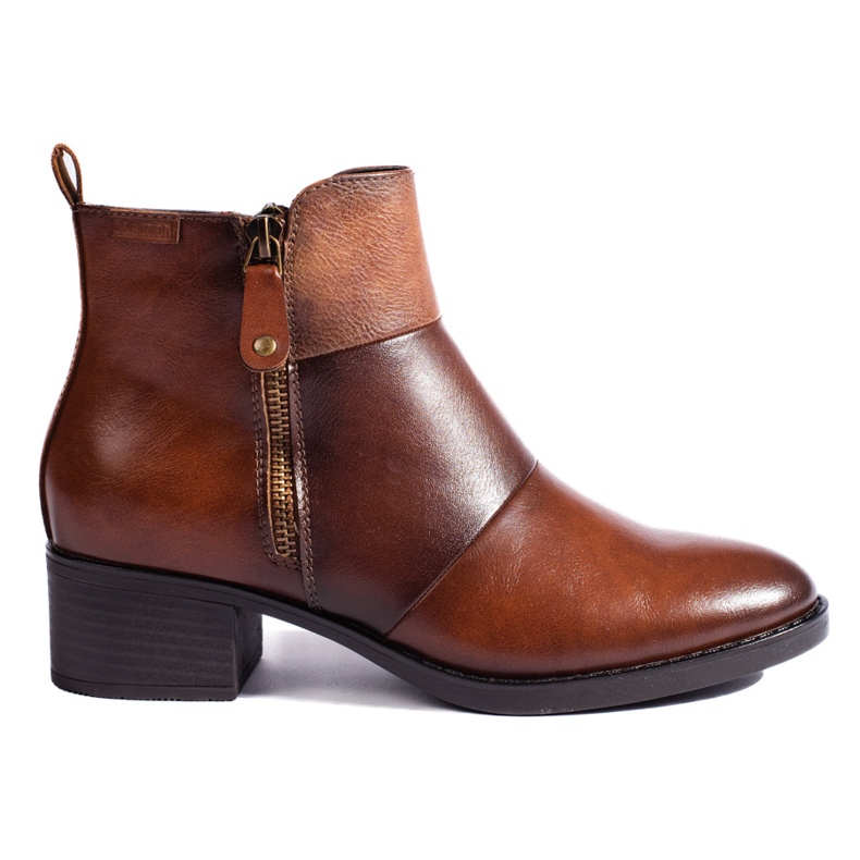 Bottines marron pour femmes de Vinceza brun Bottines marron pour femmes de Vinceza brun