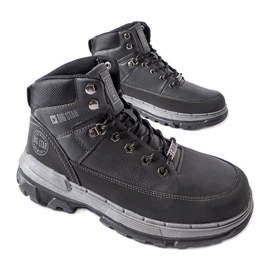 Bottes noires pour hommes Big Star KK174120 Noir le noir Bottes noires pour hommes Big Star KK174120 Noir le noir