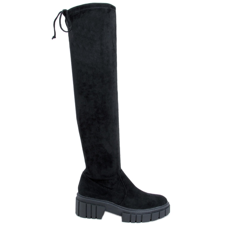 Bottes Alyssa noires, femmes le noir
