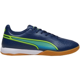 Chaussures de football Puma King Match It 107261 02 bleu