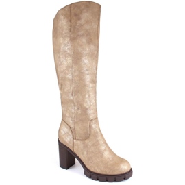 M.Daszyński Bottes M. Daszyński sur le talon W SAN29B SA218-4 doré