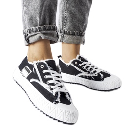 Inna Baskets à plateforme Coolidge noires