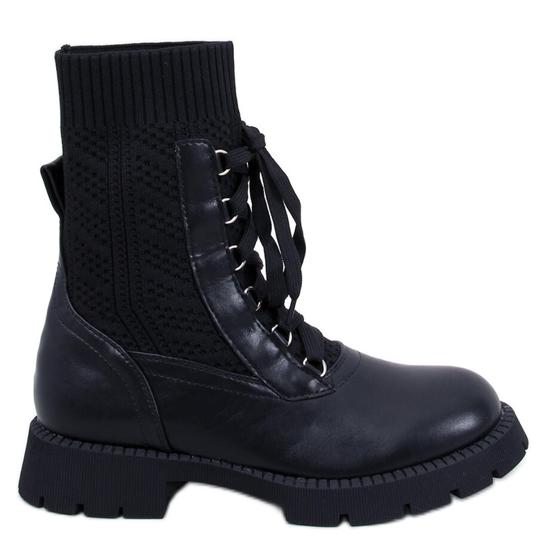 Tierr Bottines pull noires le noir