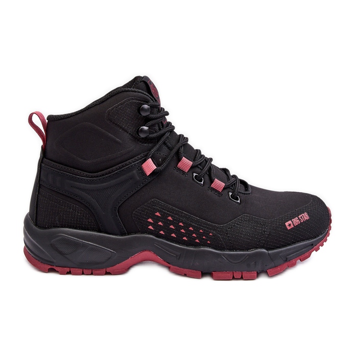 Chaussures de trekking Trappers avec système de mousse à mémoire de forme noir Big Star MM274562 le noir