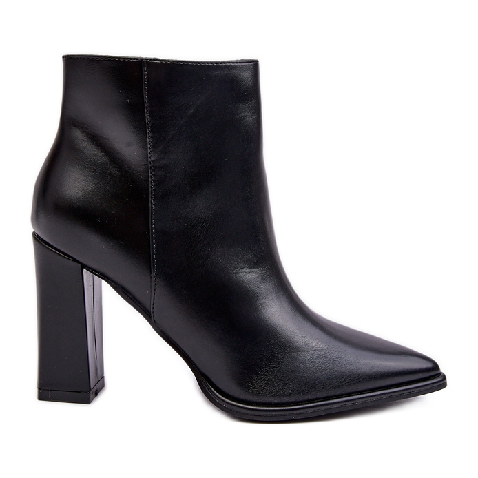 WS1 Bottines en cuir pour femmes noires Saitana le noir WS1 Bottines en cuir pour femmes noires Saitana le noir