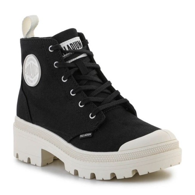 Chaussures Palladium Pallabase Twill W 96907-030-M le noir