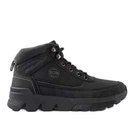 Bottes de sport noires Big Star MM174016 le noir Bottes de sport noires Big Star MM174016 le noir