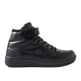 Kappa 242799 Bash chaussures isolées noires le noir