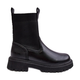 Bottes plates Big Star noires MM2745432