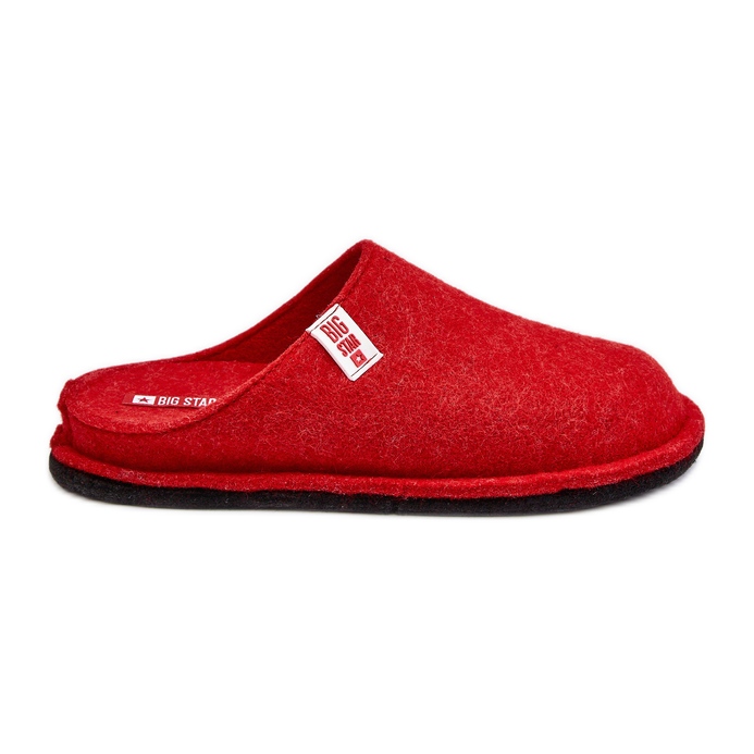 Chaussons classiques pour femmes Big Star KK276012 rouge Chaussons classiques pour femmes Big Star KK276012 rouge