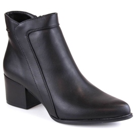Sergio Leone W SK420B bottines isolées à talons hauts, noir le noir