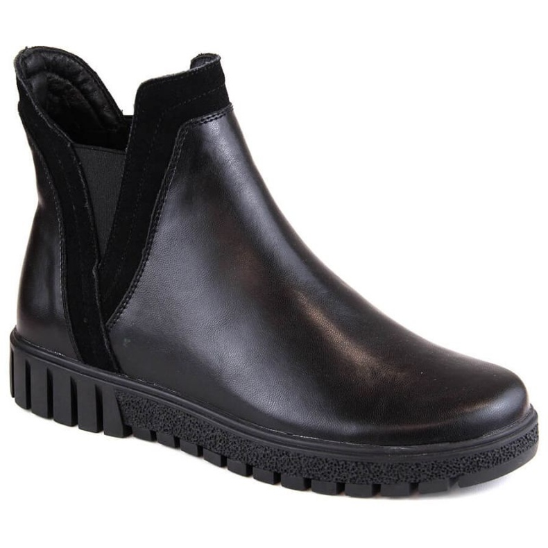 Filippo W PAW472 bottines à enfiler en cuir isolé noir le noir