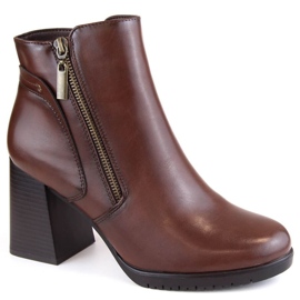 Bottines isolées Sergio Leone W SK425B, marron brun