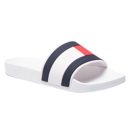 Tongs Tommy Hilfiger Essential Flag M FM0FM02327 blanche Tongs Tommy Hilfiger Essential Flag M FM0FM02327 blanche
