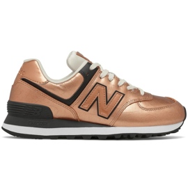 Chaussures New Balance W WL574PX2 doré