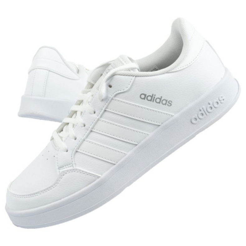 Chaussures Adidas Breaknet U FX8725 blanche Chaussures Adidas Breaknet U FX8725 blanche