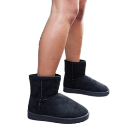 Bottes de neige isolées Custonaci noires