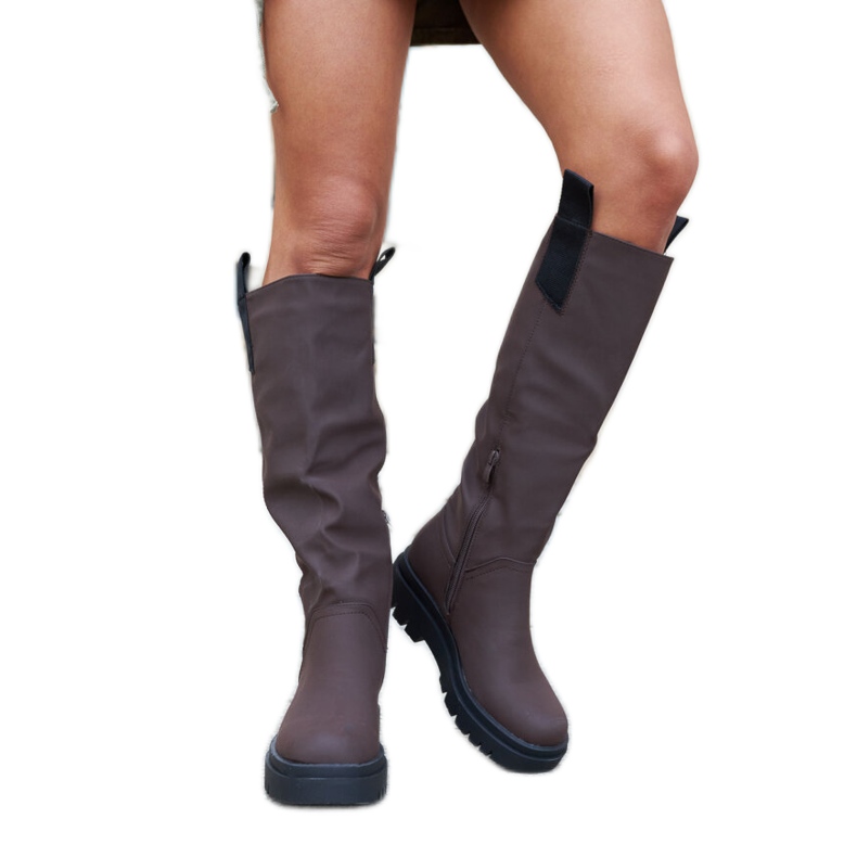 Bottes isolées Jayden marron mat brun Bottes isolées Jayden marron mat brun