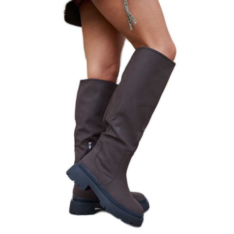 Bottes Edwards classiques marron mat brun