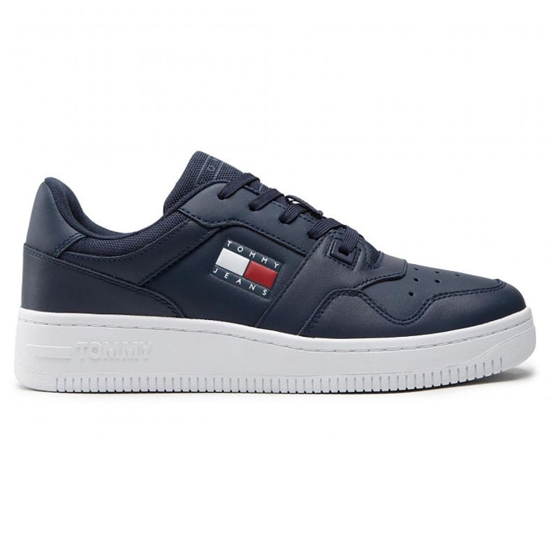 Chaussures Tommy Hilfiger Retro Basket Ess M EM0EM00955 C87 bleu